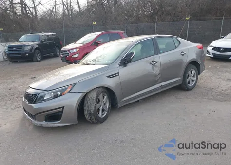 2015 Kia Optima Lx из США, поврежденный, VIN 5XXGM4A73FG401507